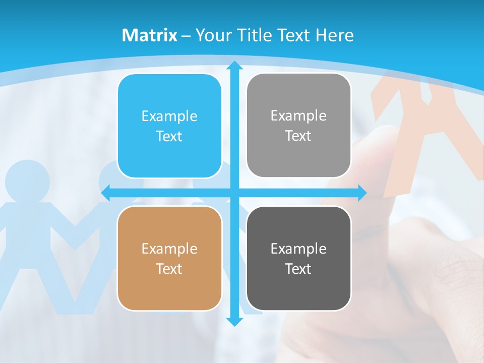 Togetherness Win Target PowerPoint Template