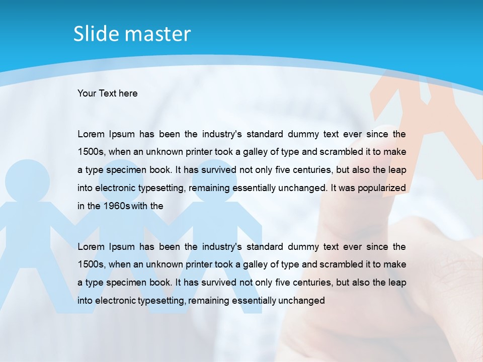 Togetherness Win Target PowerPoint Template