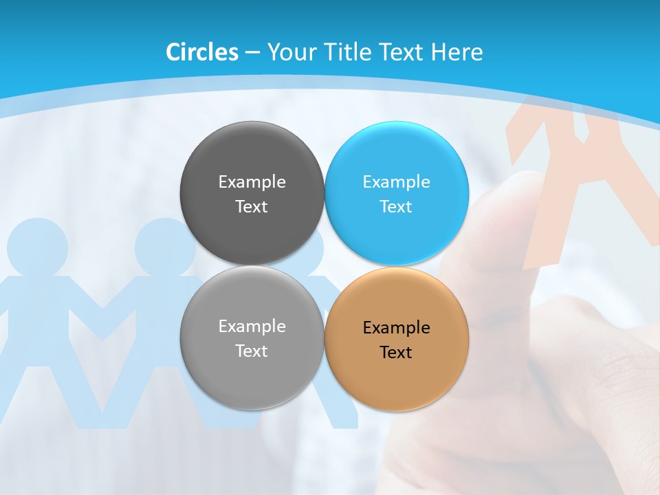 Togetherness Win Target PowerPoint Template