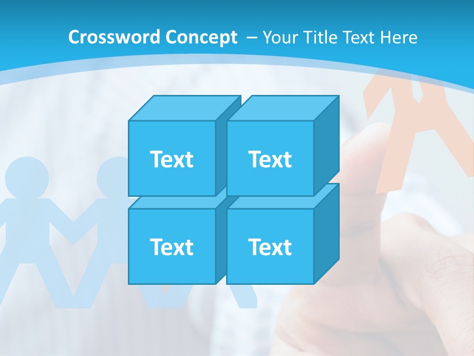 Togetherness Win Target PowerPoint Template
