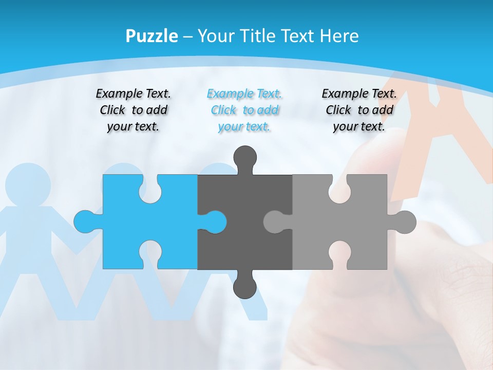 Togetherness Win Target PowerPoint Template