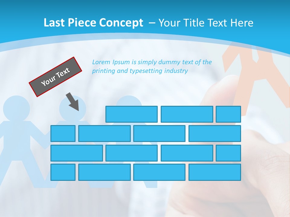 Togetherness Win Target PowerPoint Template