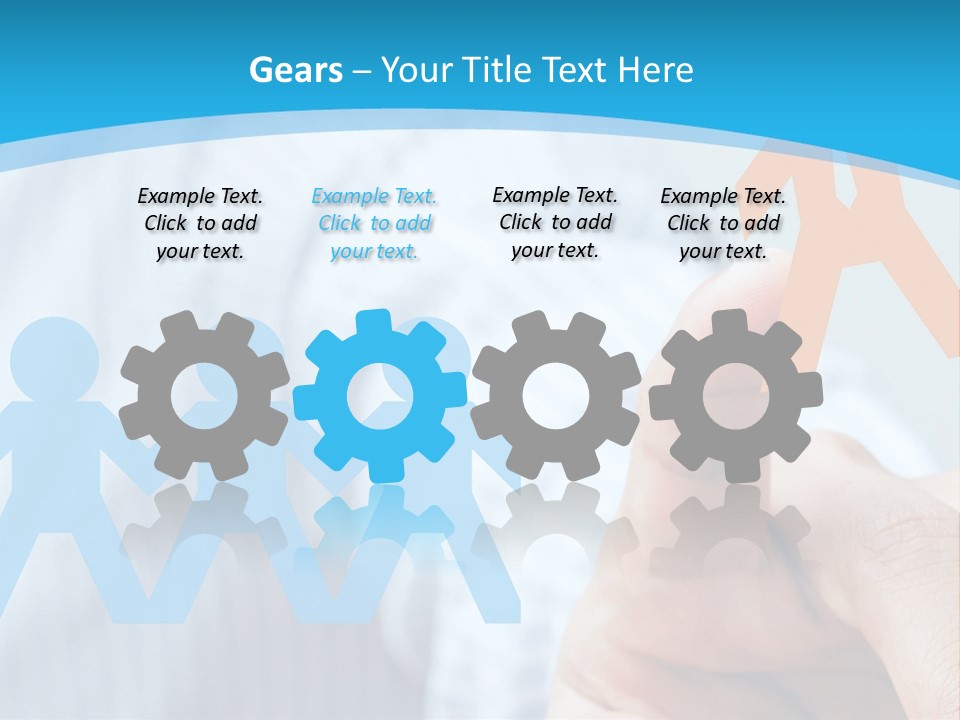 Togetherness Win Target PowerPoint Template