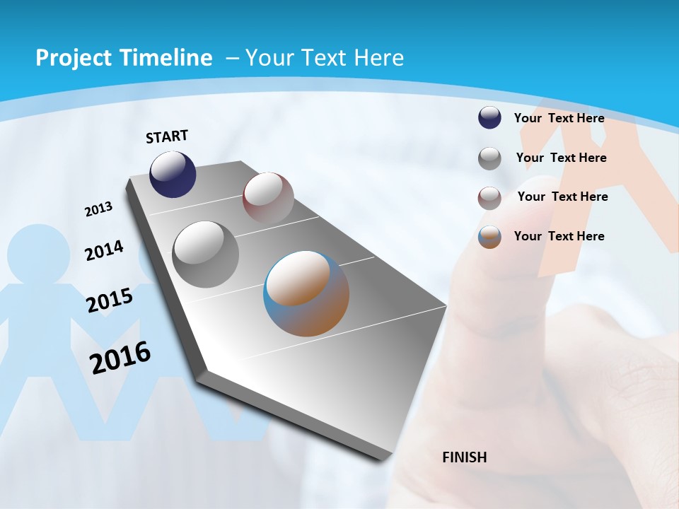 Togetherness Win Target PowerPoint Template