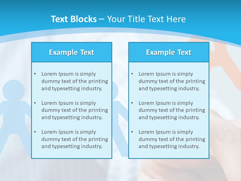 Togetherness Win Target PowerPoint Template