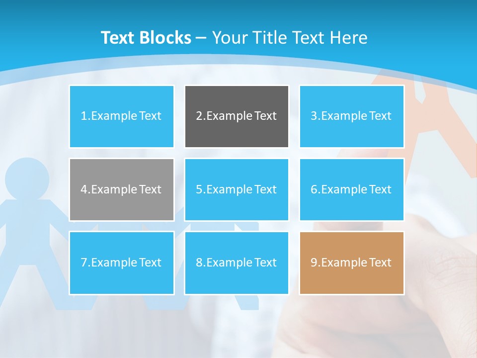 Togetherness Win Target PowerPoint Template
