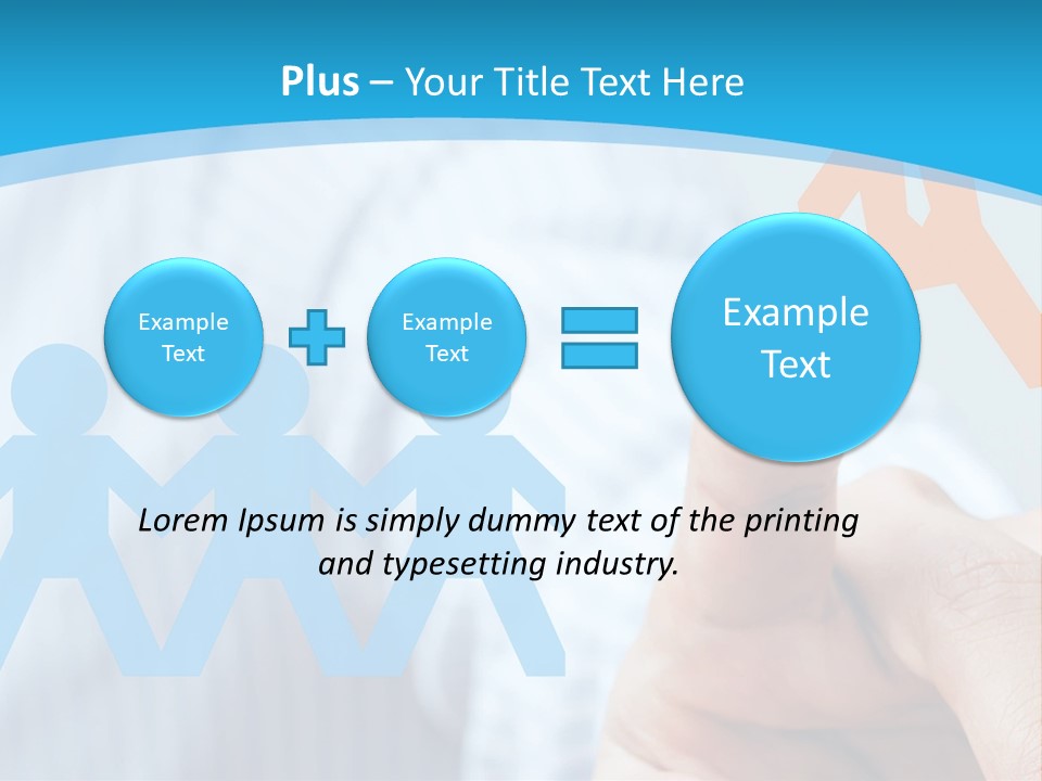 Togetherness Win Target PowerPoint Template