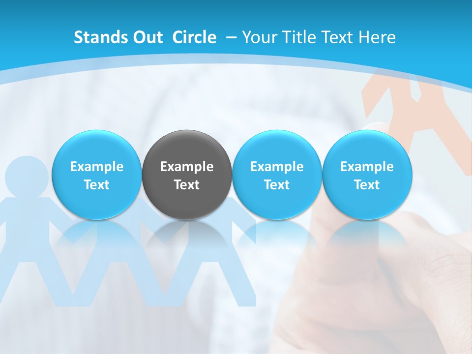 Togetherness Win Target PowerPoint Template