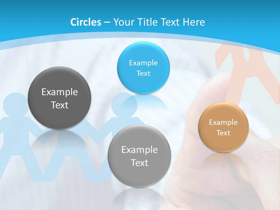 Togetherness Win Target PowerPoint Template