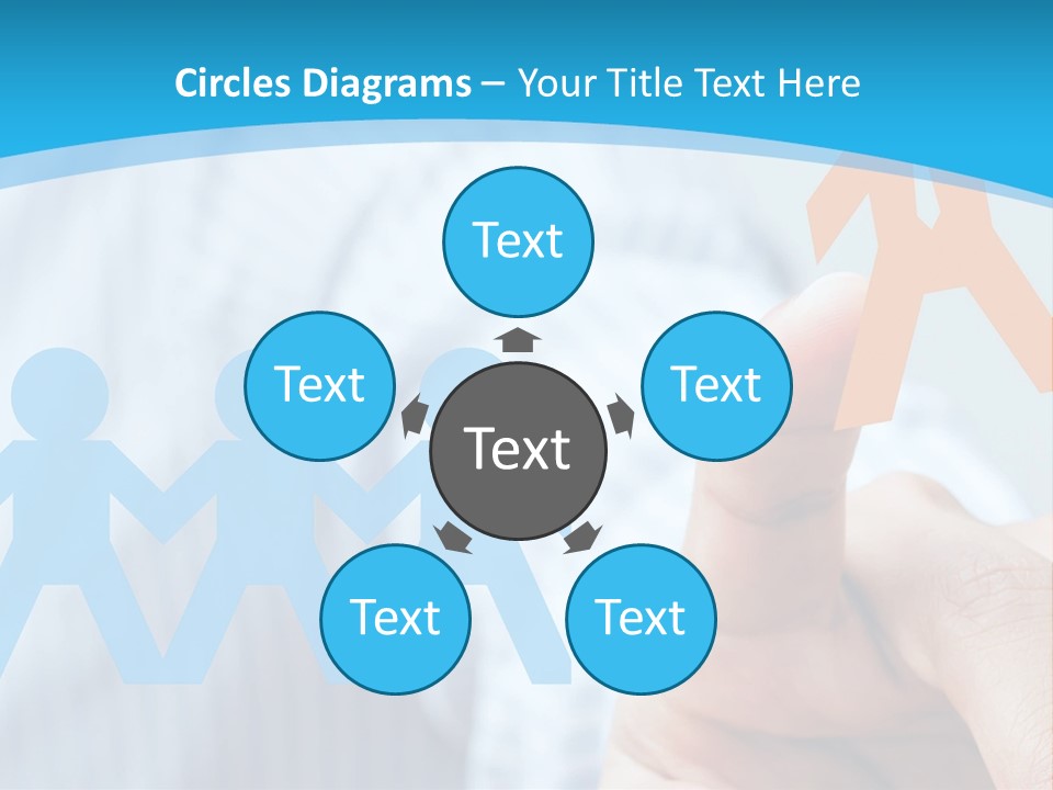 Togetherness Win Target PowerPoint Template