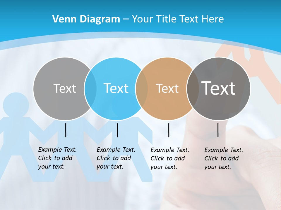 Togetherness Win Target PowerPoint Template