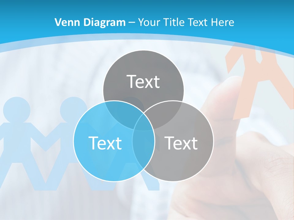 Togetherness Win Target PowerPoint Template