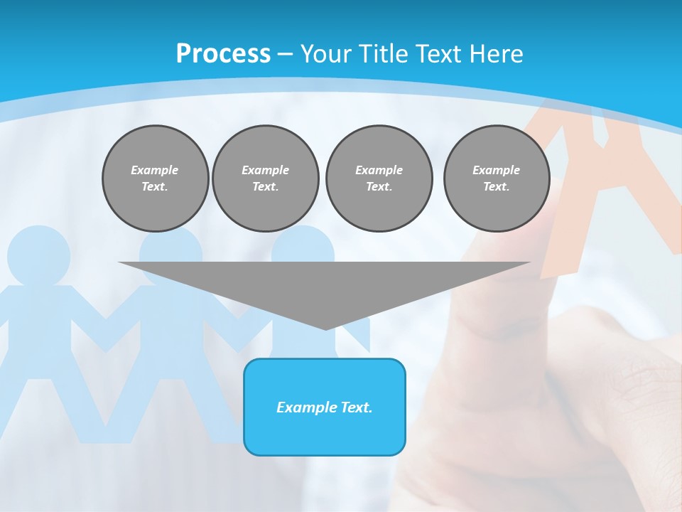 Togetherness Win Target PowerPoint Template