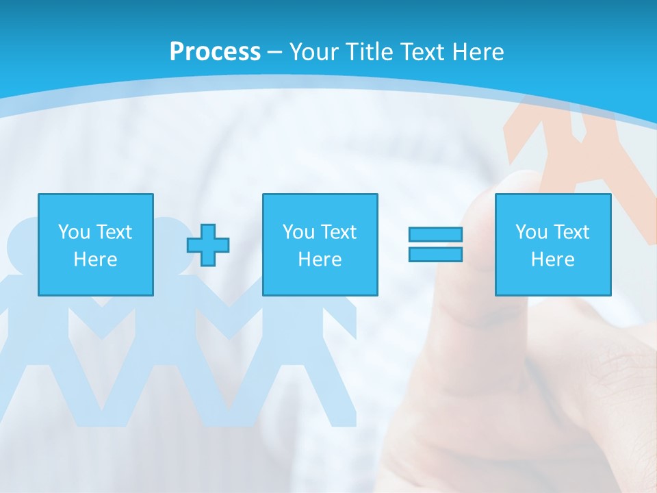 Togetherness Win Target PowerPoint Template