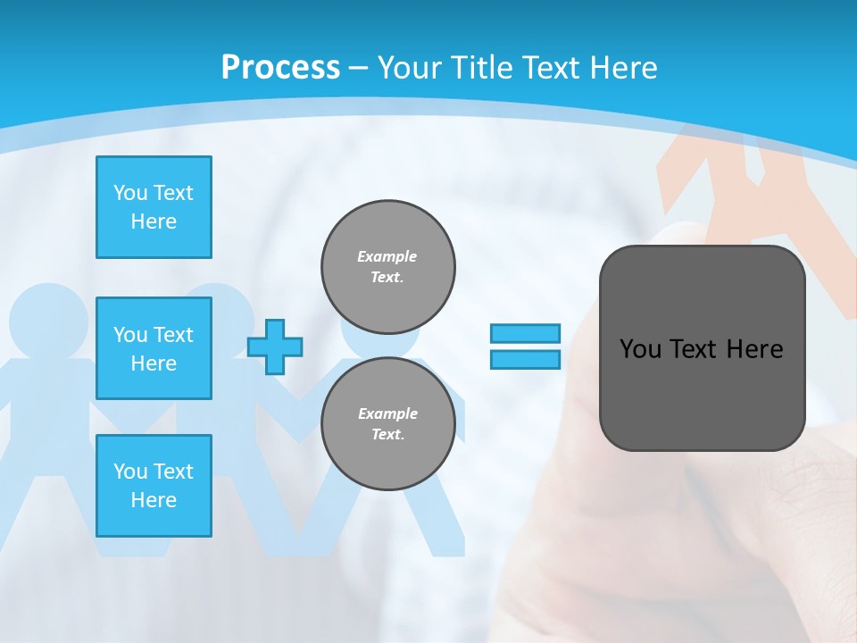 Togetherness Win Target PowerPoint Template