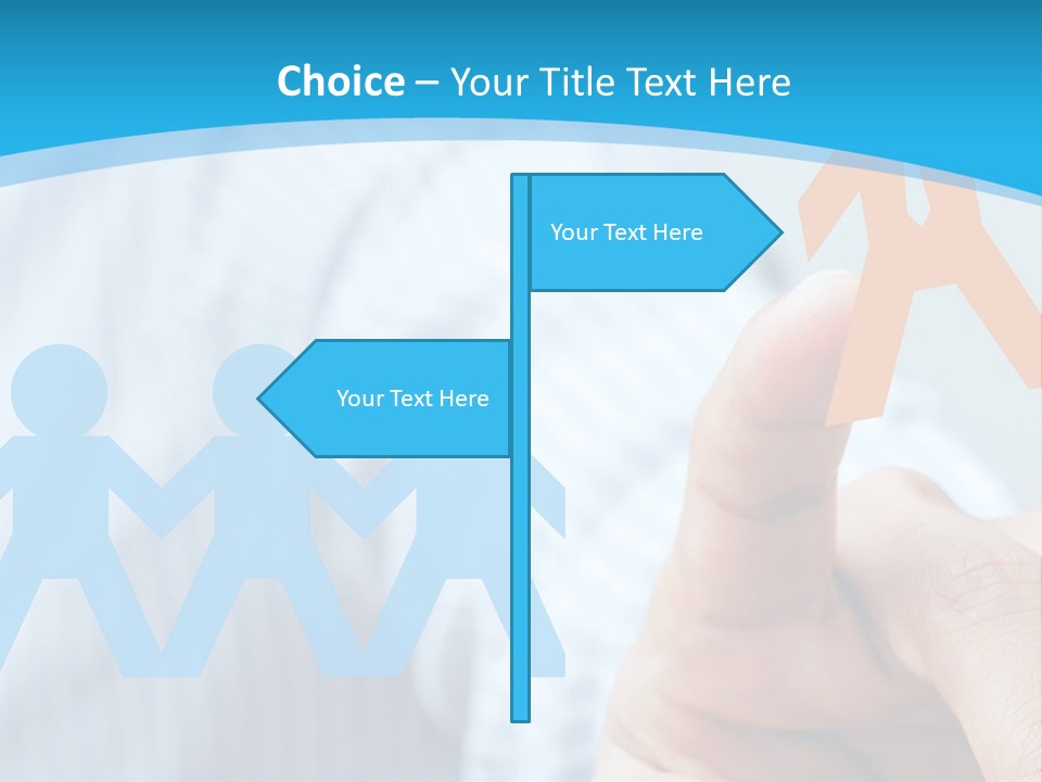 Togetherness Win Target PowerPoint Template