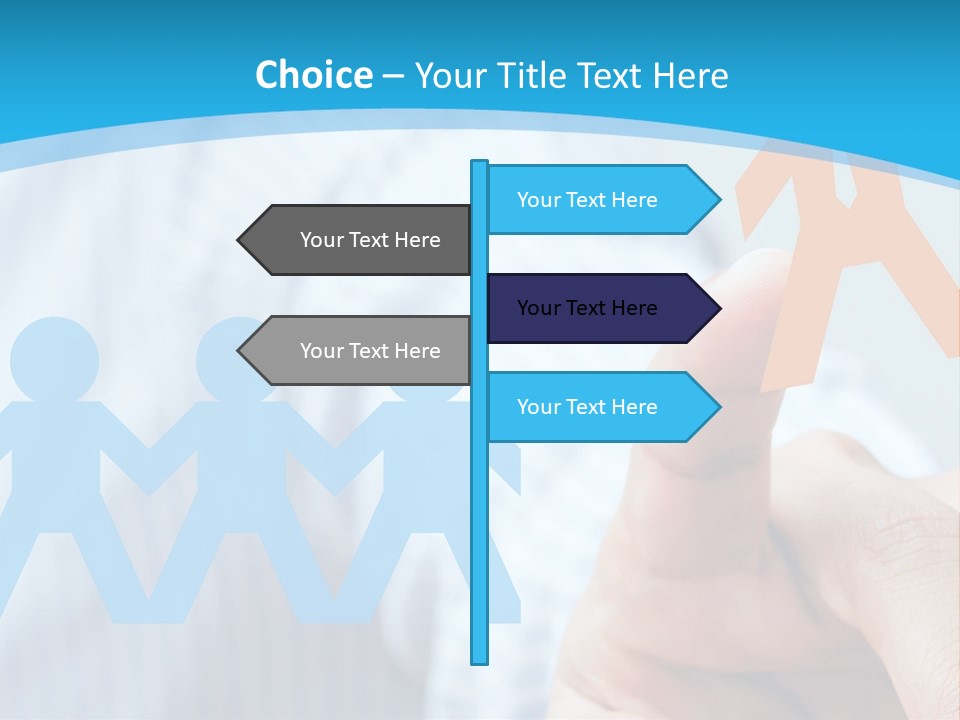 Togetherness Win Target PowerPoint Template