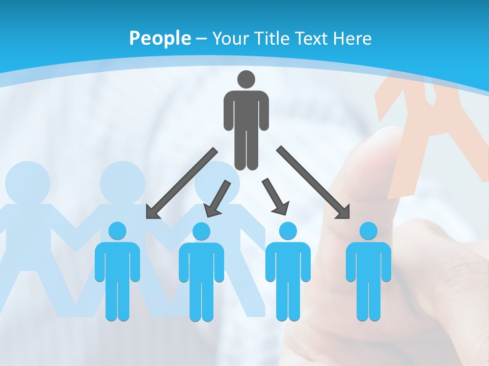 Togetherness Win Target PowerPoint Template