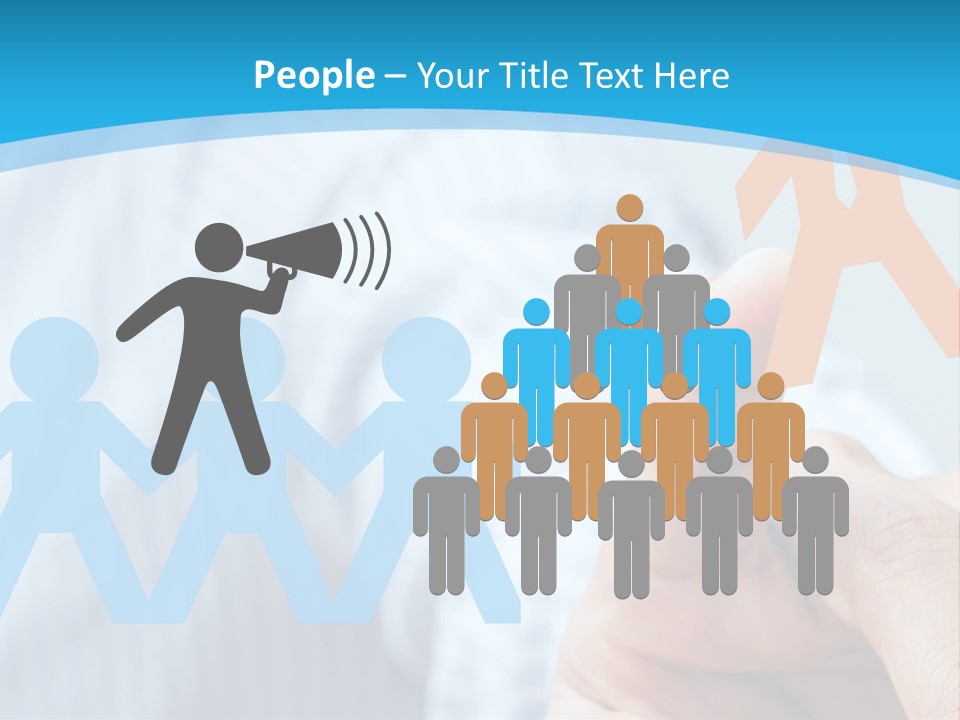 Togetherness Win Target PowerPoint Template