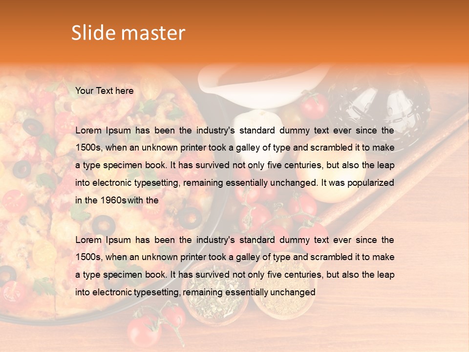 Yellow Mussels Boat PowerPoint Template