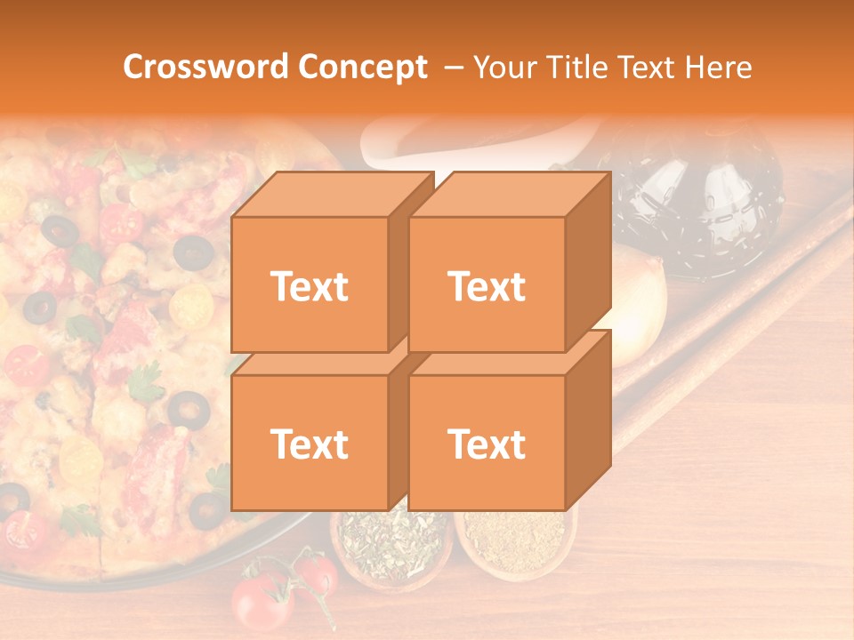 Yellow Mussels Boat PowerPoint Template