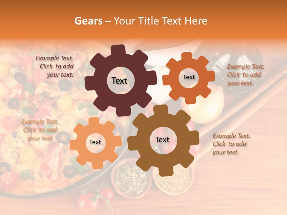 Yellow Mussels Boat PowerPoint Template