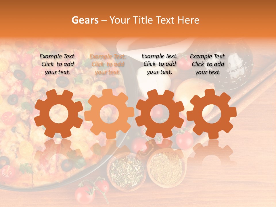 Yellow Mussels Boat PowerPoint Template