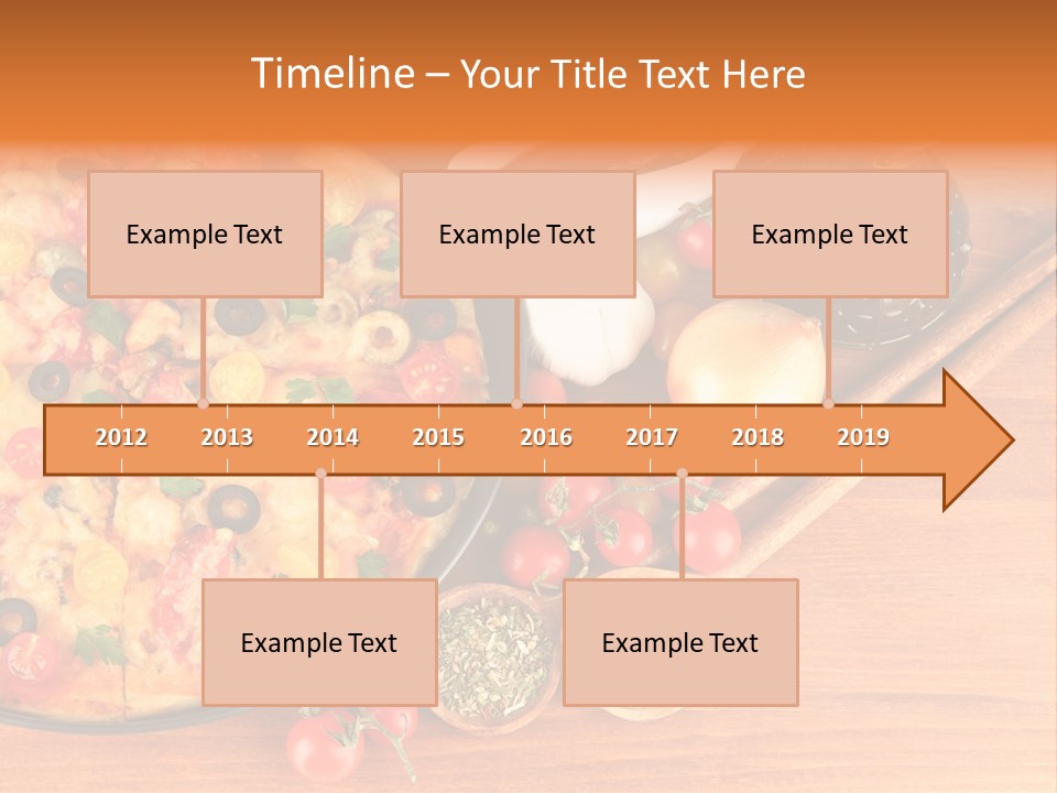 Yellow Mussels Boat PowerPoint Template