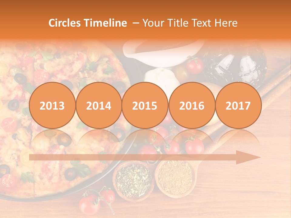 Yellow Mussels Boat PowerPoint Template