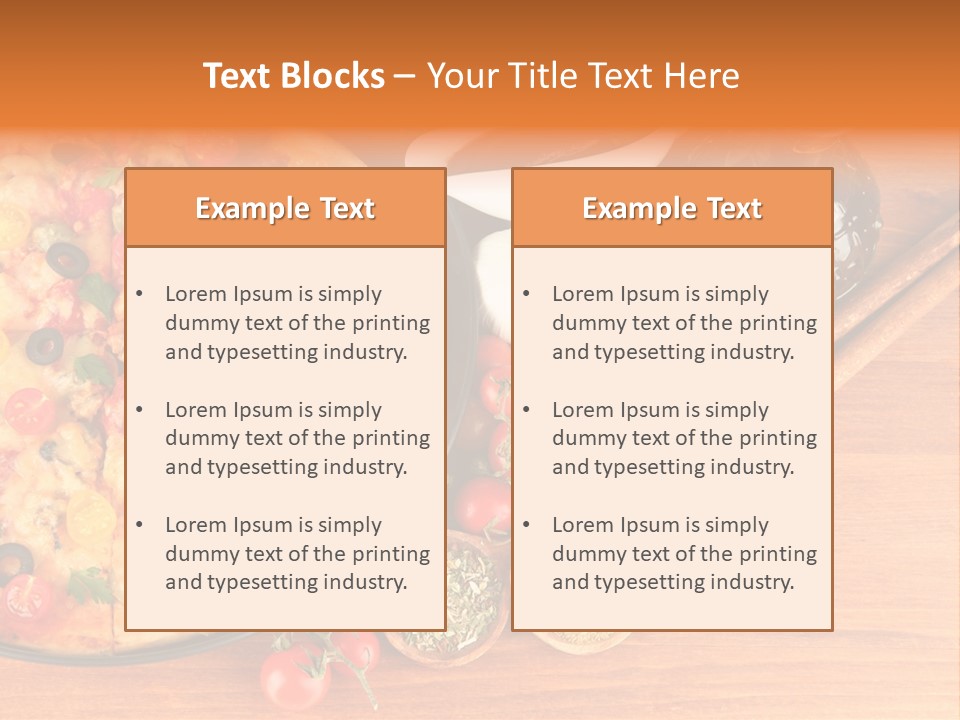 Yellow Mussels Boat PowerPoint Template