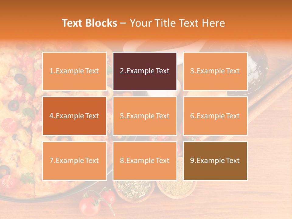 Yellow Mussels Boat PowerPoint Template