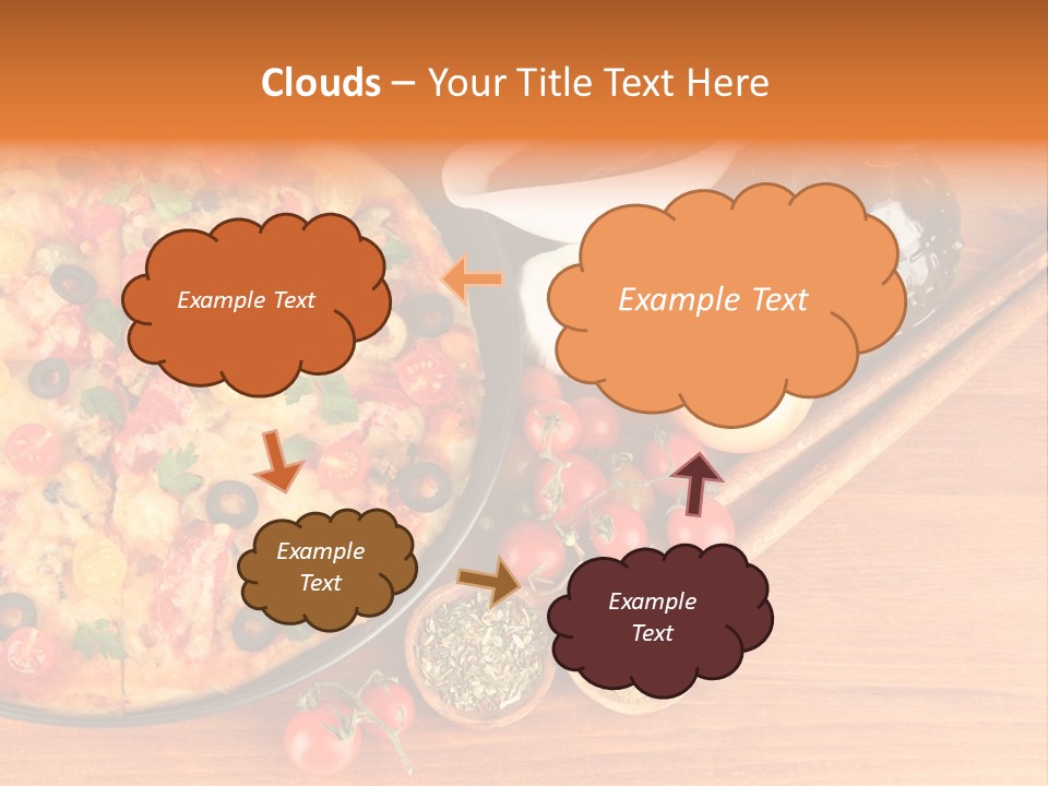 Yellow Mussels Boat PowerPoint Template