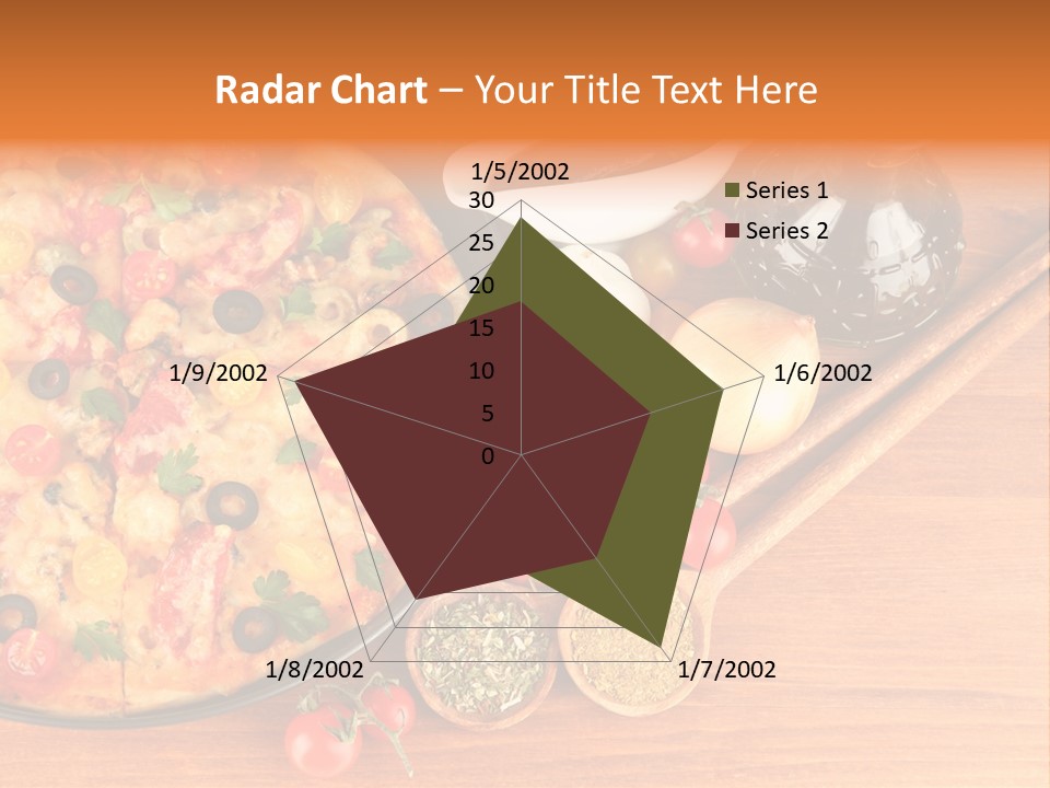 Yellow Mussels Boat PowerPoint Template