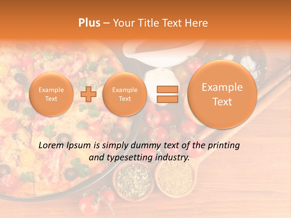 Yellow Mussels Boat PowerPoint Template