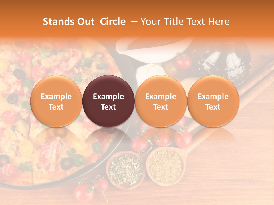 Yellow Mussels Boat PowerPoint Template