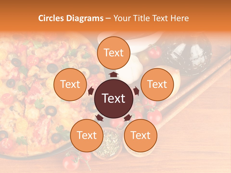 Yellow Mussels Boat PowerPoint Template