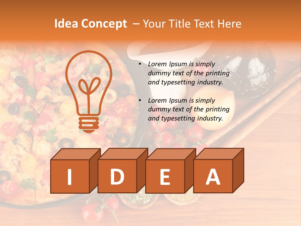 Yellow Mussels Boat PowerPoint Template