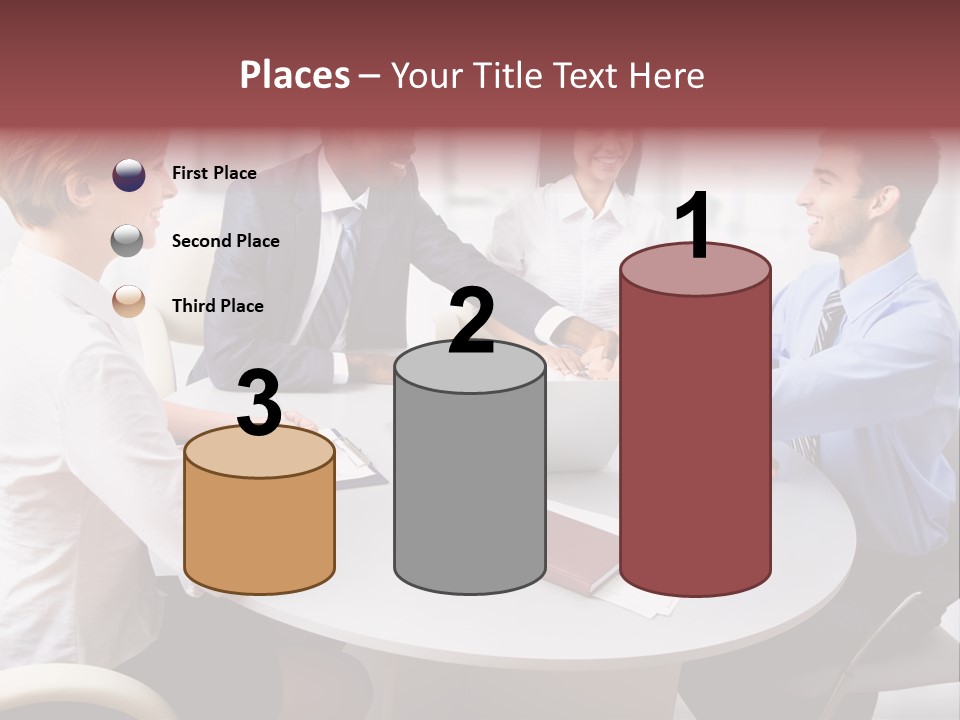 Handshake Agree American PowerPoint Template