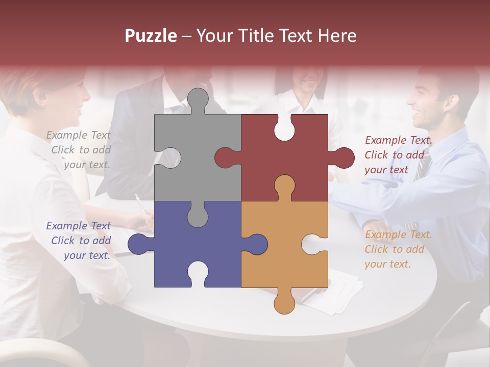 Handshake Agree American PowerPoint Template