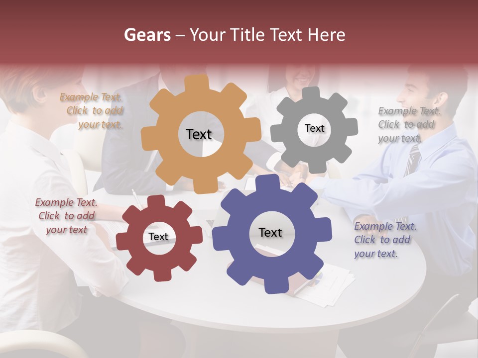 Handshake Agree American PowerPoint Template