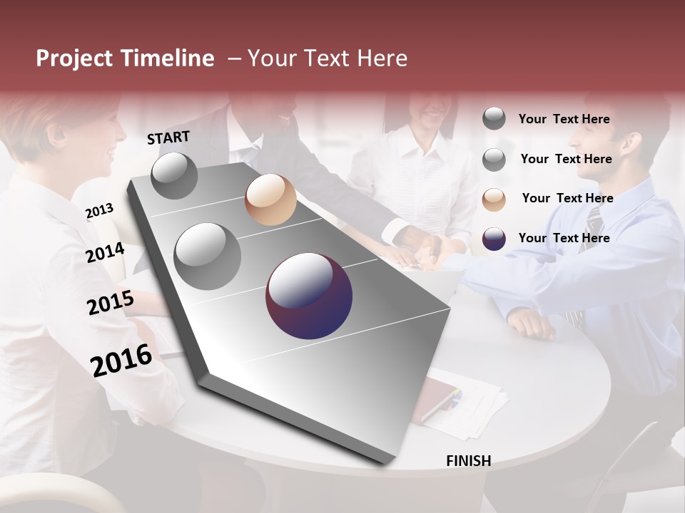 Handshake Agree American PowerPoint Template