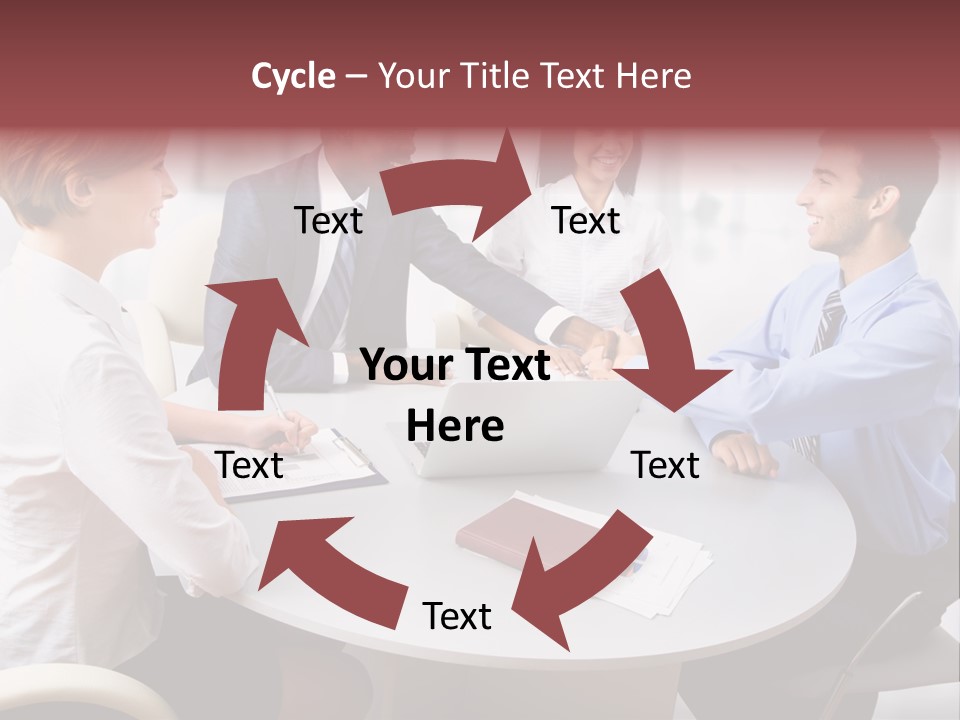 Handshake Agree American PowerPoint Template