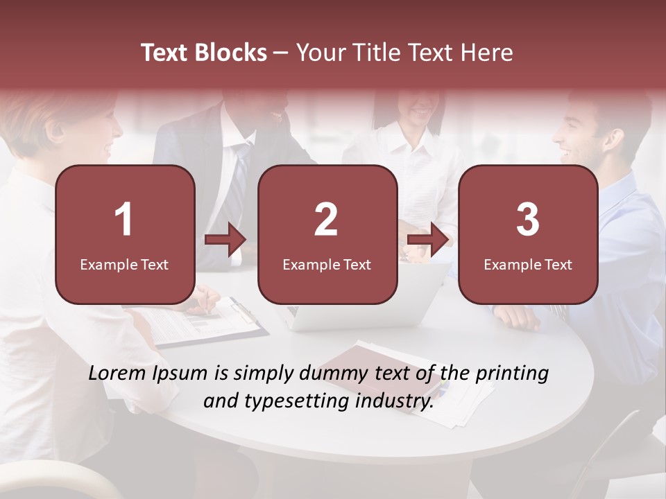 Handshake Agree American PowerPoint Template