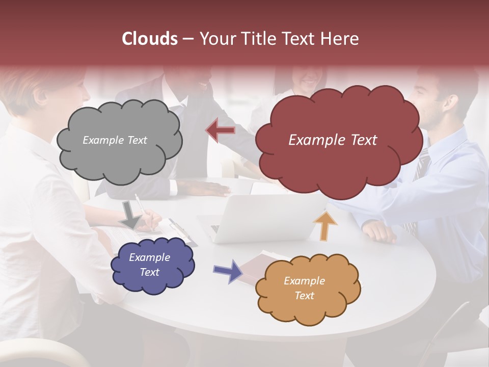 Handshake Agree American PowerPoint Template