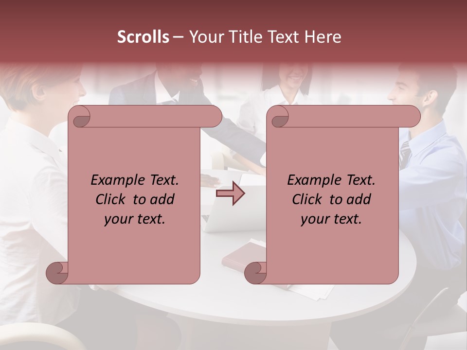 Handshake Agree American PowerPoint Template