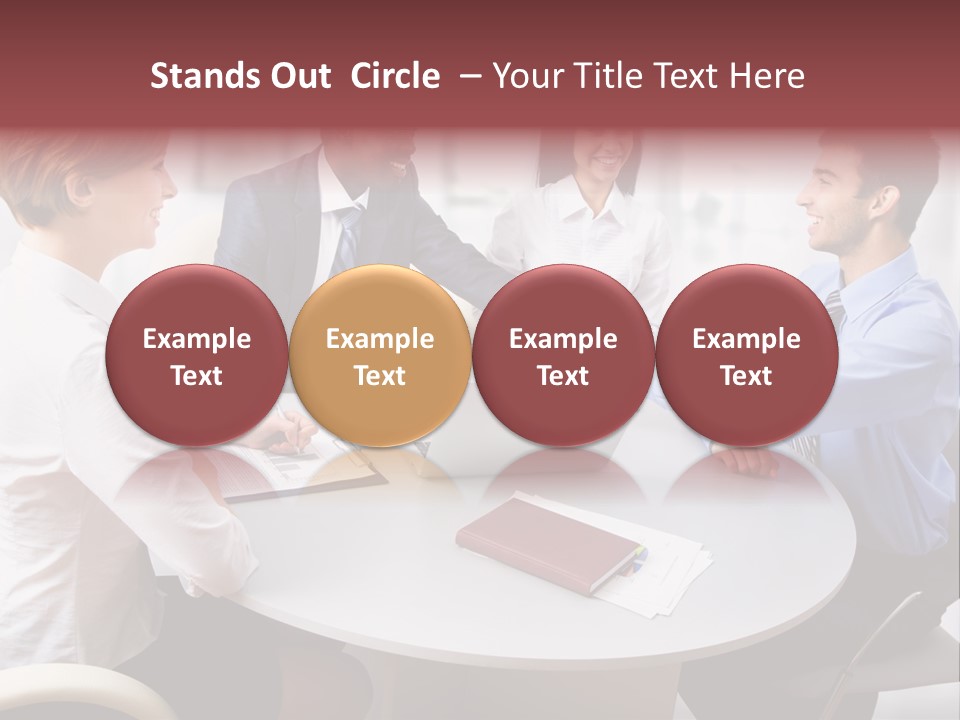 Handshake Agree American PowerPoint Template