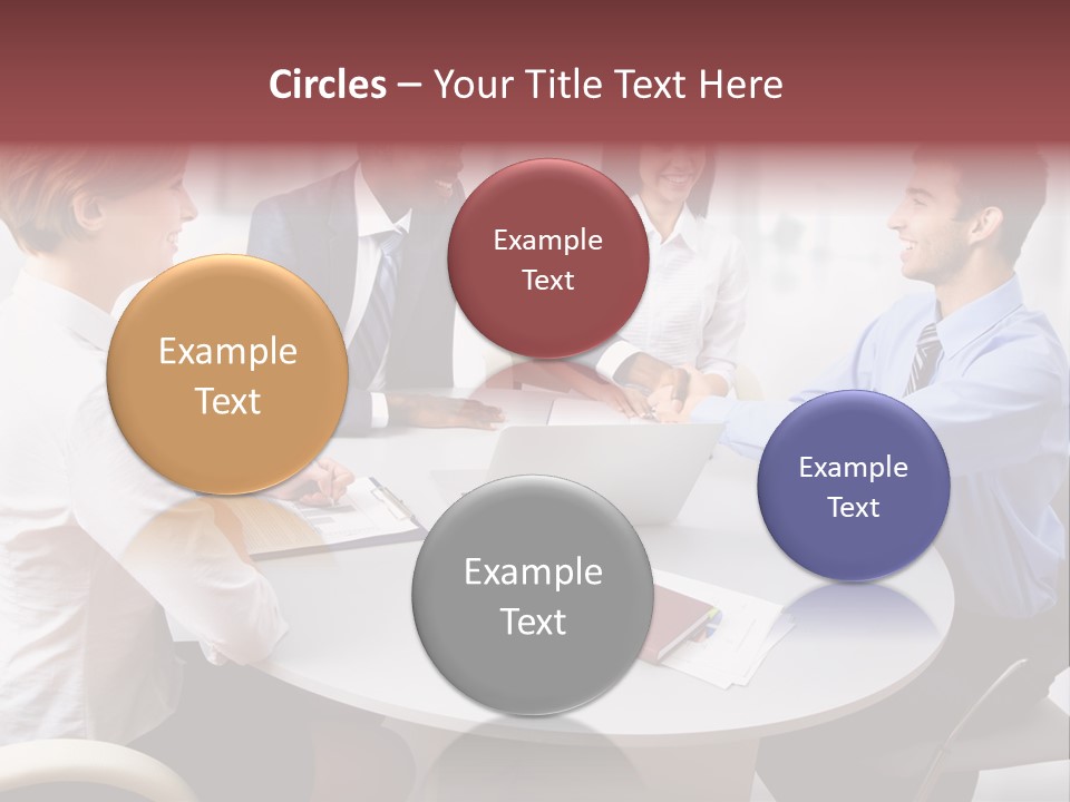 Handshake Agree American PowerPoint Template