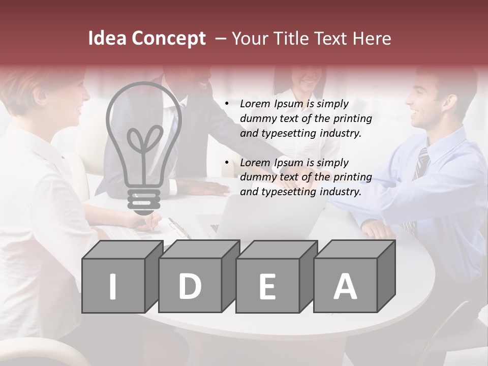 Handshake Agree American PowerPoint Template