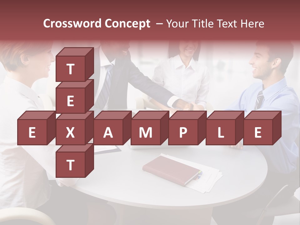 Handshake Agree American PowerPoint Template