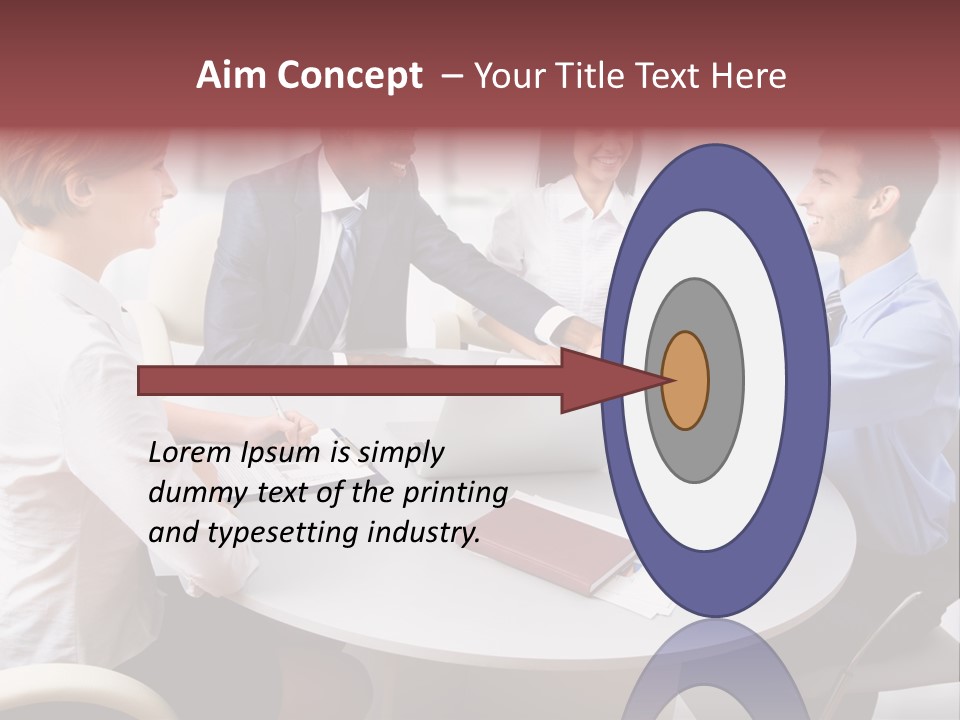 Handshake Agree American PowerPoint Template